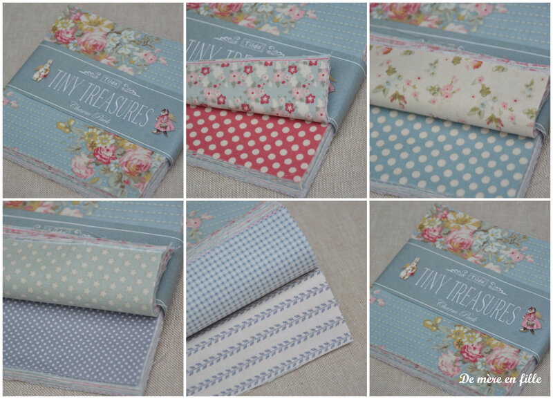 tilda charmpack treasures