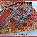 Tartines aux anchois