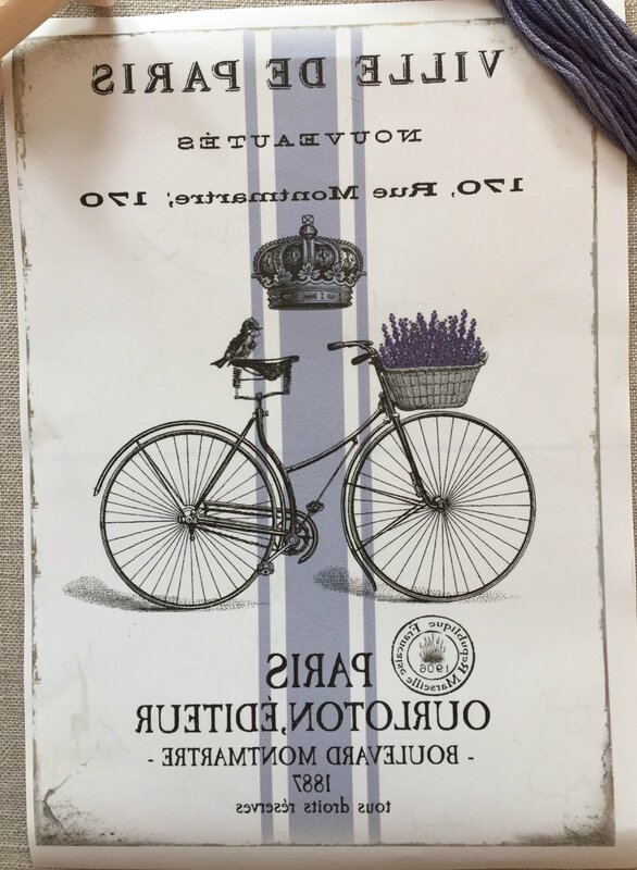 vélo lavande