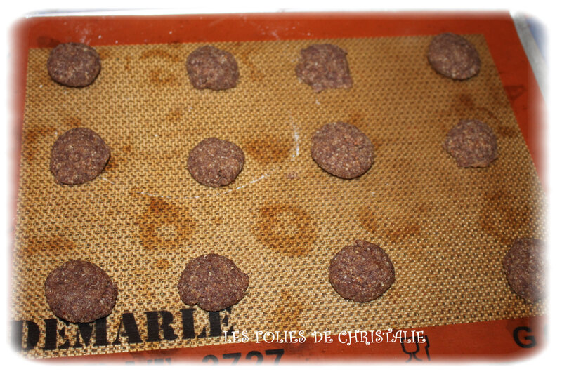 Macarons noisette chocolat 2