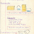 Mon cahier d'observation en classe de cm2 en 1964-1965 à longuyon