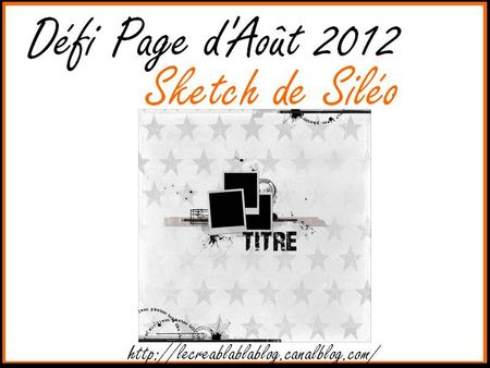 défi page août