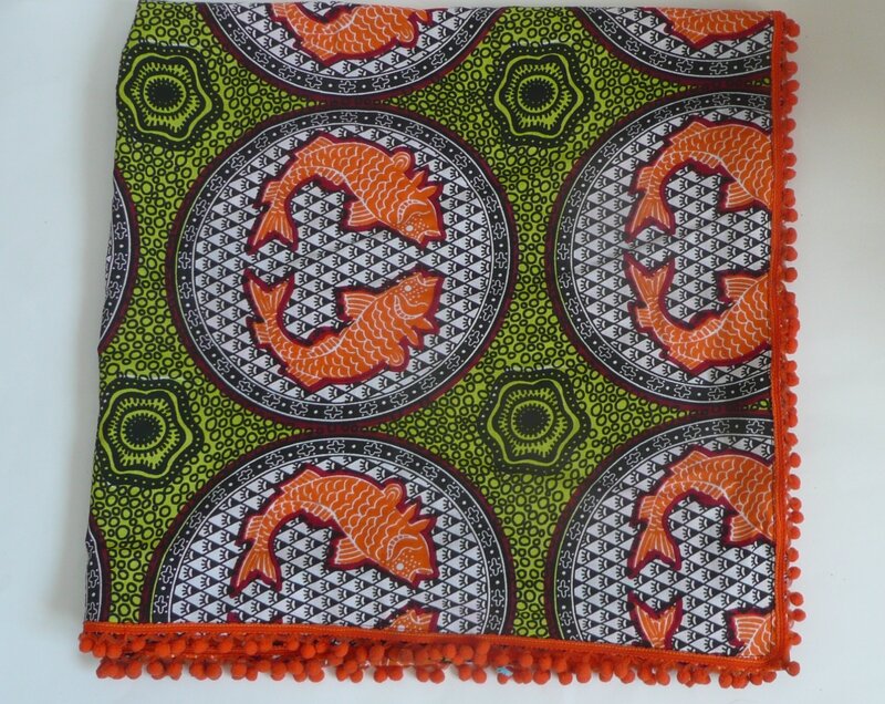 Le chèche à pompons