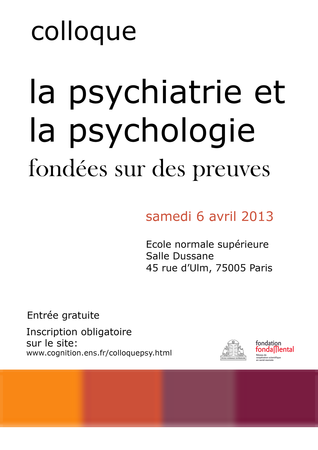 colloque psychiatrie fondé sur preuves