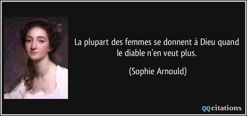 Citation Sophie Arnould