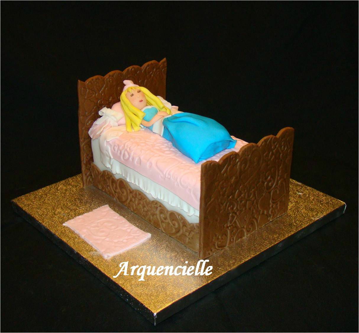 Gâteau belle au bois dormant sleeping beauty cake - Photo de Cuisine