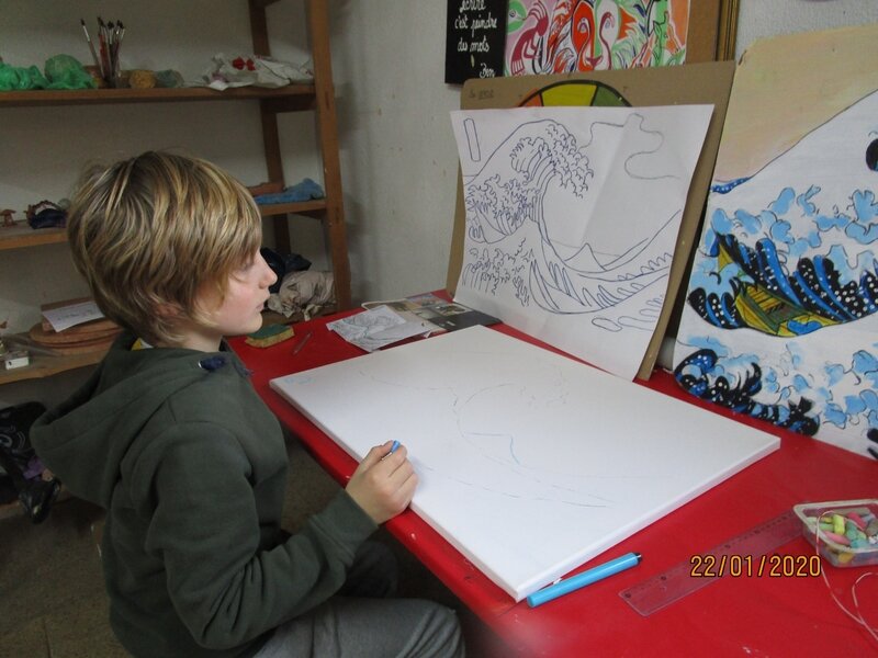 Atelier 61 • Cours de Peinture Enfant, Lyon - Cours de Dessin Enfant, Lyon