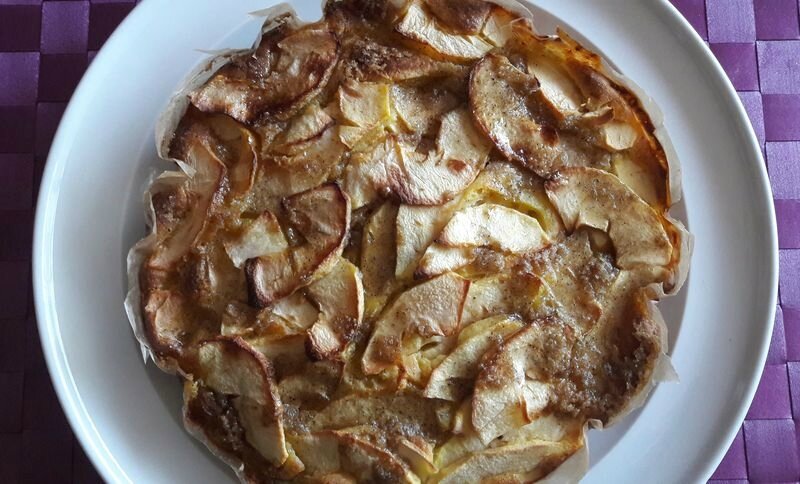 gâteau gourmand pommes-amandes (1)