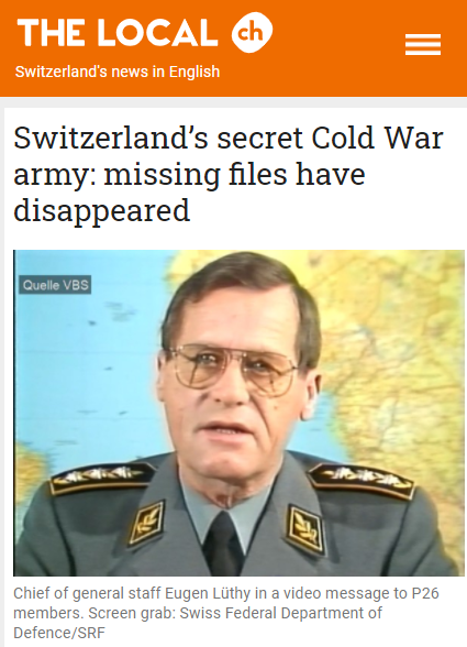 P26 Switzerland’s secret Cold War army_ missing files have disappeared - The Local -