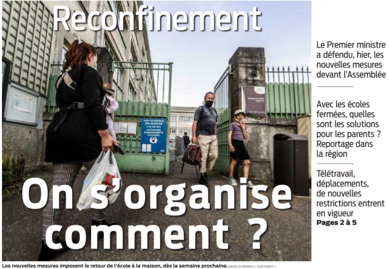 2021 04 02 SO Reconfinement on s'organise comment