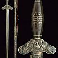 A ceremonial sword, vietnam, 19th century