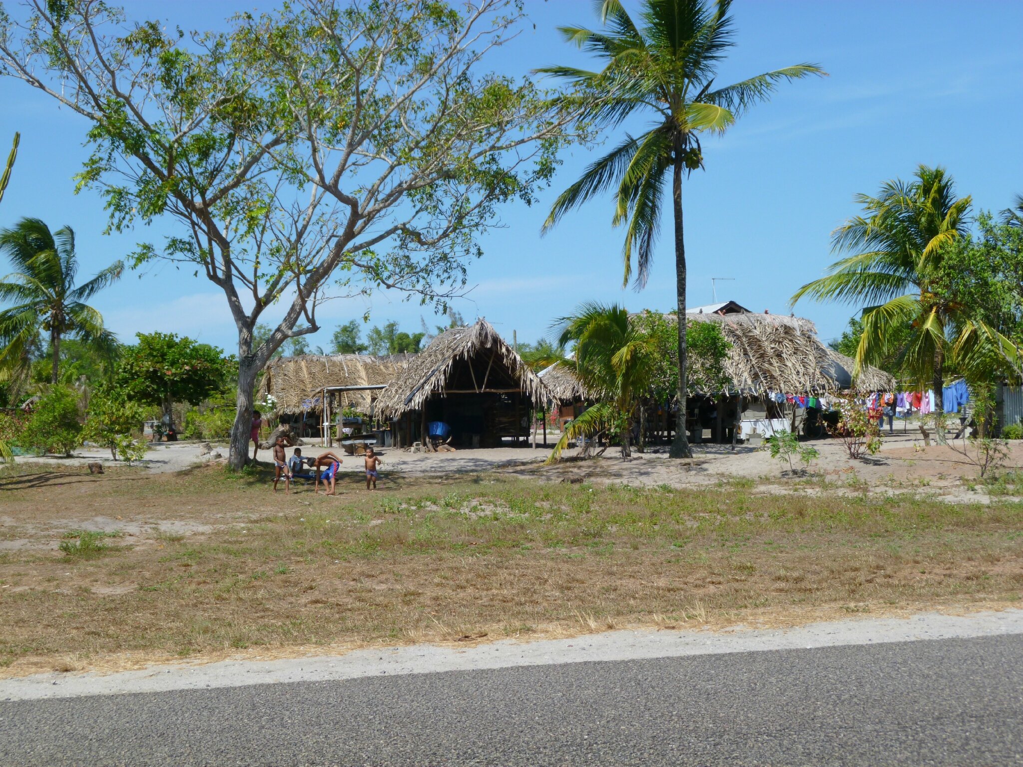 Sur la route d'Awala Yalimapo - Vacances Guyane 2014