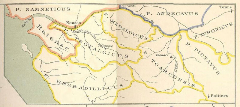 Les Marches communes du Poitou, d'Anjou, de Bretagne et l’organisation judiciaire et lois anciennes de la province du Poitou