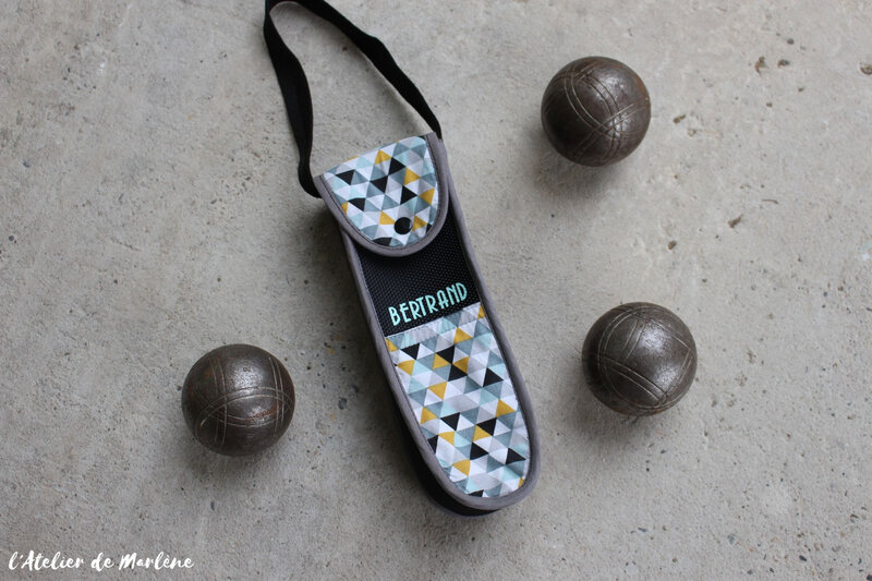 Etui pour les boules de pétanque... - Les créations Bijoux et ...