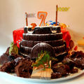 Happy 7 ! {comment décorer un gâteau en 5mn}