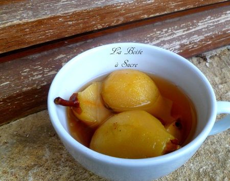 Poires pochées 2