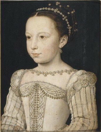 Marguerite de Valois en 1561 (Chantilly)