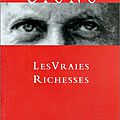 Les vraies richesses, jean giono