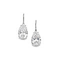 Pair of fine diamond earrings