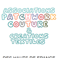 Répertoire des ch'tis clubs patchwork et couture 