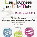 12-13 mai 2012 - les journées du fait-main