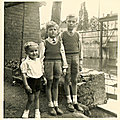 Les 3 frères Lesquoy été 1957