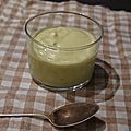 Creme avocat banane