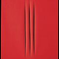 Four lucio fontana at christie's post war and contemporary art evening auction, 30 june 2015