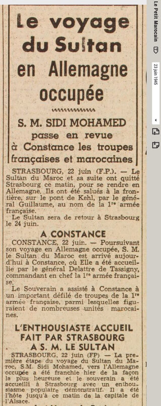 Sultan-Strasbourg-visite-23juin-1945