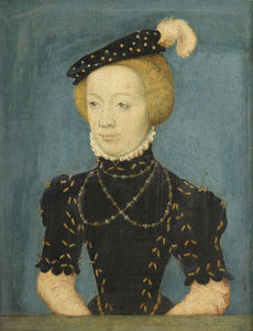Marguerite duchesse de Berry d'après Corneille de Lyon (Chantilly)