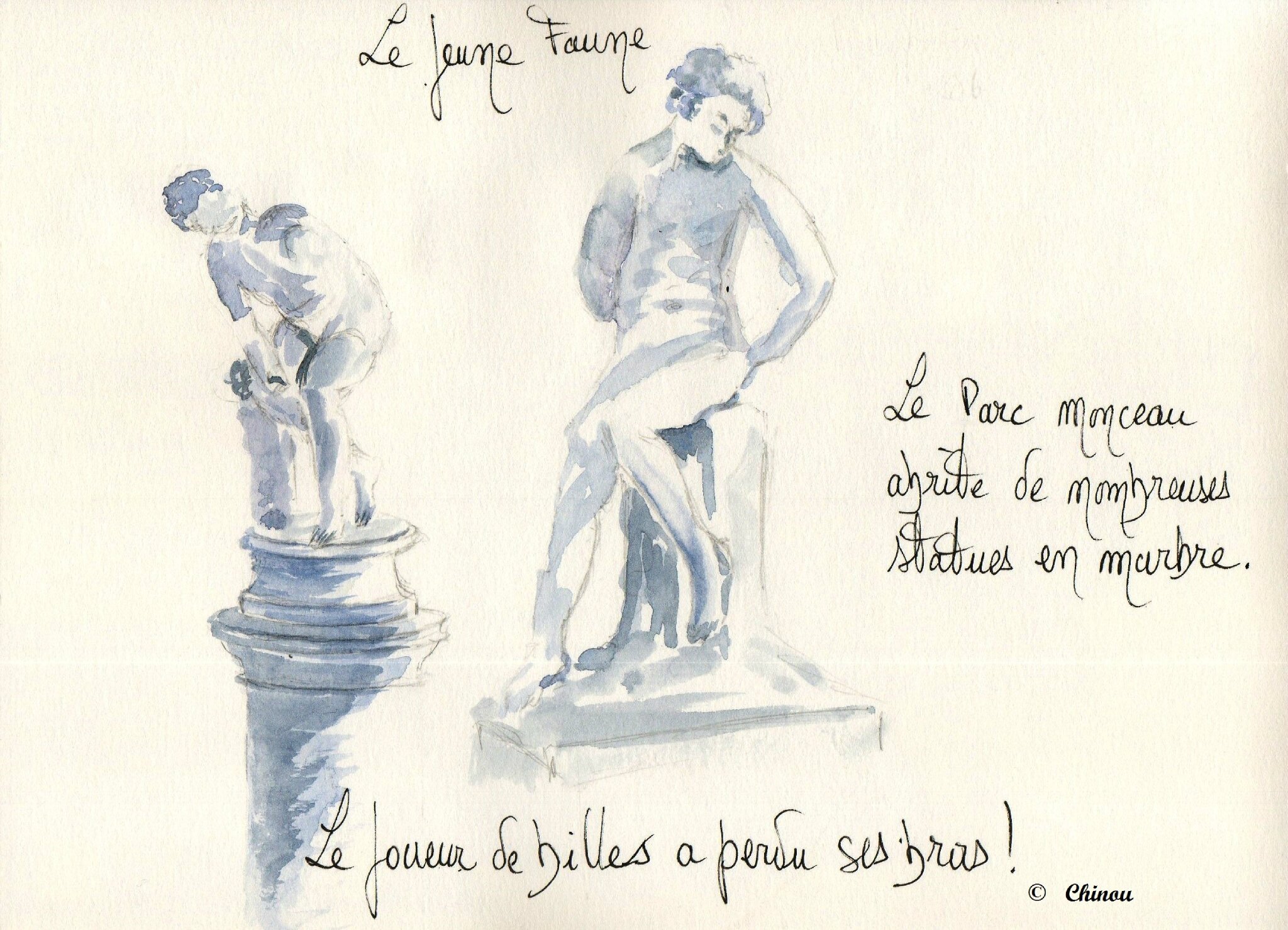  statues Monceau
