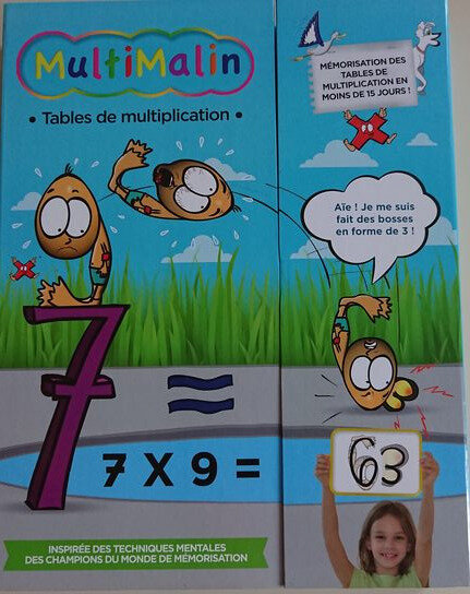 🧐 7x8 = ?? Si pour certains enfants, retenir ses tables de multiplication  peut-être simple, pour d'autres enfants c'est plus compliqué. 🥰 Multimalin, By Multimalin