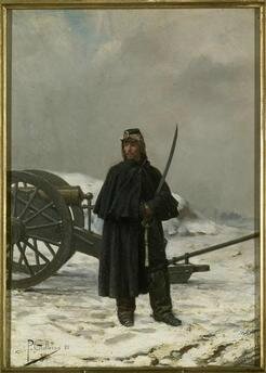 Grolleron, artilleur de faction, 1870-1871 (1881)