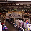 Installation des stands fanzines