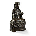 A rare bronze figure of ksitigarbha, dali kingdom (937-1253)