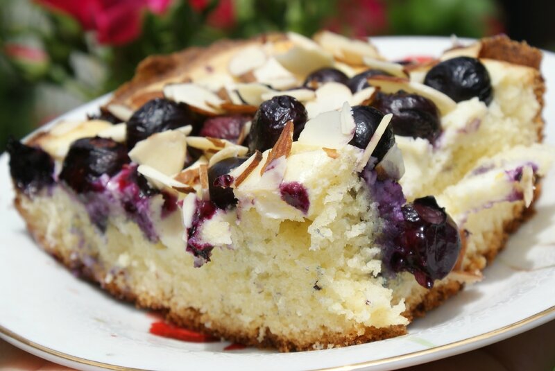 Ciasto Z Serem I Jagodami Gâteau Au Bleuets Et Fromage Blanc La Cuisine Danna 