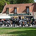 Rallye motos - Point de contrôle à Nieurlet