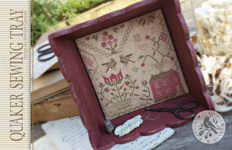 quaker sewing tray