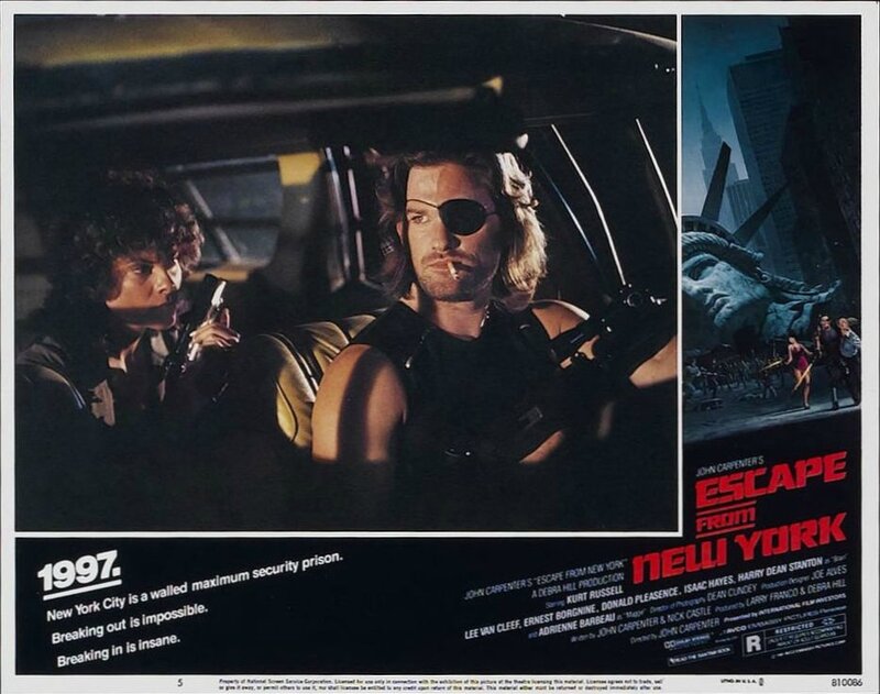 Escape from New York lobby card 3