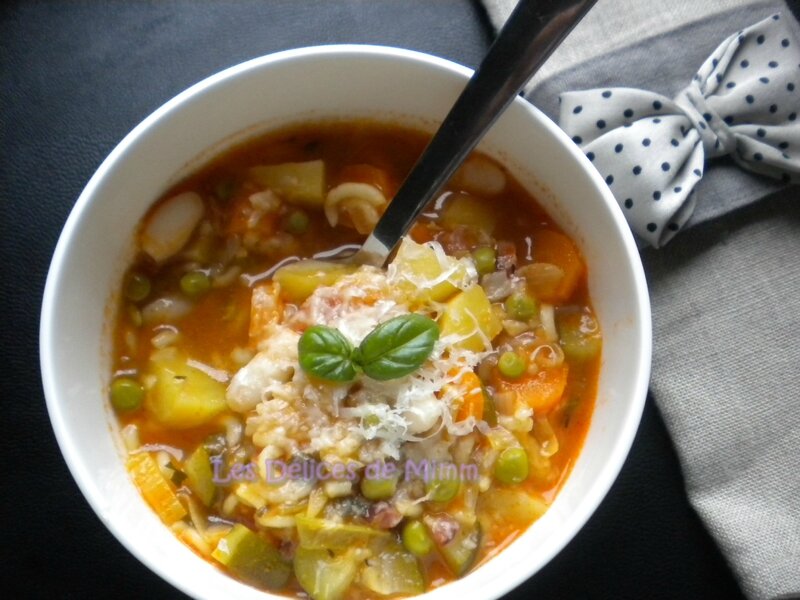 Minestrone d’été à l’italienne 4