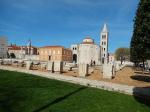 Zadar, le forum, l'église Saint-Donat et le beffroi, 28 avril 2013 2