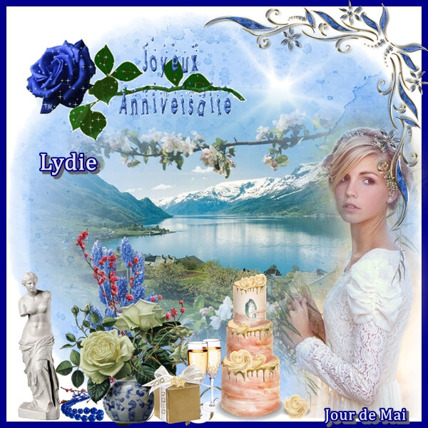 Bon Dimanche Et Bon Anniversaire A Lydie L Univers De Patounette Et Ses Amis Es