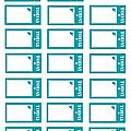 PLANCHE 98 TICKET TODAY TURQUOISE