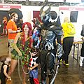 Poison Ivy, grosse armure, et Chibi-Harley