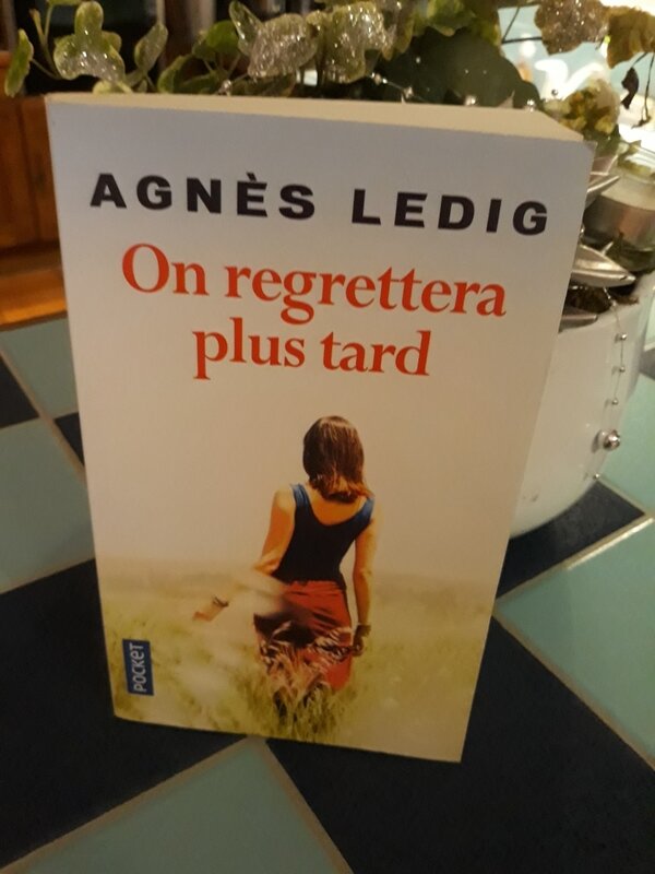On regrettera plus tard, Agnès Ledig Le blog de Ma Bouquine Liste On regrettera plus tard, Agnès Ledig Le blog de Ma Bouquine Liste