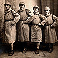 Occupation de la Rhénanie, Dotzheim, Wiesbaden, hommes du 243e RAC, Vandergheynst, Duplessis, Prieux, 12.1922 