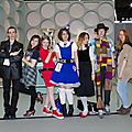 Tardib et Gallifrance devant le Tardis !