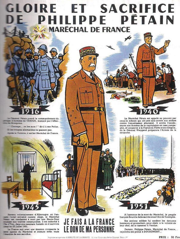 brochure mémoire pétainite - réhabilitation Pétain