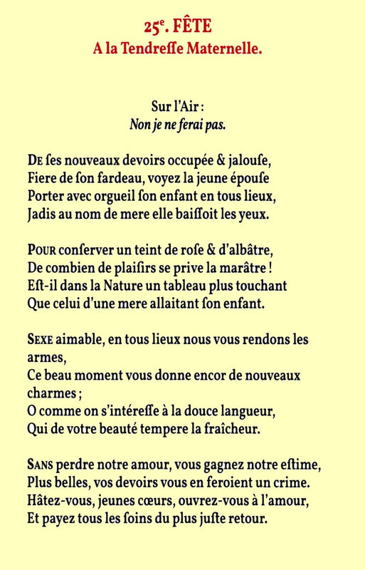 10 prairial chant de Sylvain Maréchal