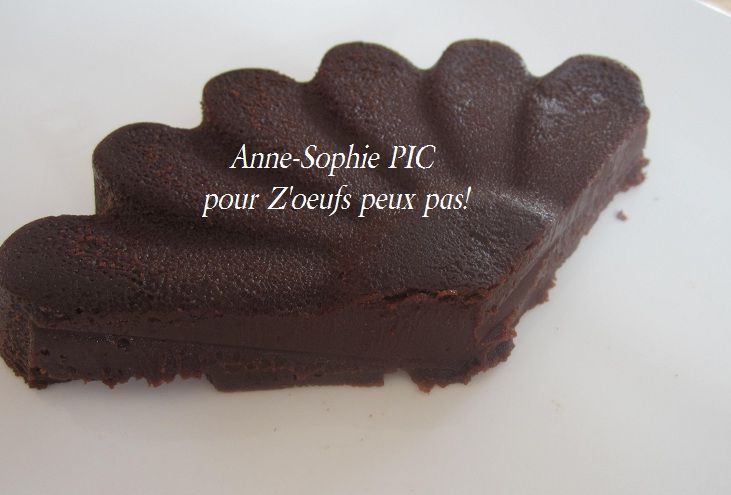 Fondant Au Chocolat Sans Oeufs Offert Par Anne Sophie Pic Et Son Equipe Z Oeufs Peux Pas